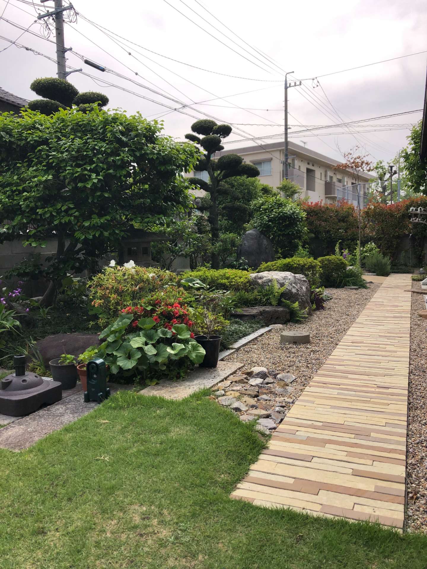 庭のリフォーム | 和庭を使いやすく明るい庭にする　#WORKS 058